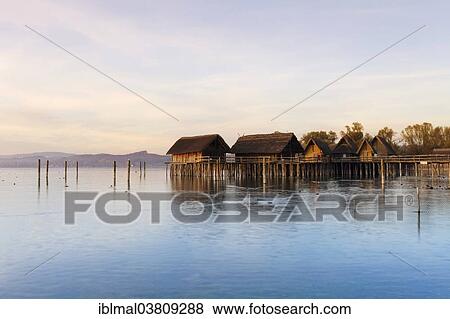 "Pfahlbaumuseum, museum for stilt houses, Lake Constance, Unteruhldingen, Baden-Wurttemberg, Germany, Europe" View Large Photo Image Stock Photo - "Pfahlbaumuseum, museum for stilt houses, Lake Constance, Unteruhldingen, Baden-Wurttemberg, Germany, Europe". Fotosearch