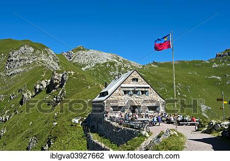 "Pfalzerhutte, mountain refuge of the Liechtenstein Alpine Club, LAV, Bettlerjoch saddle, Ratikon, Principality of Liechtenstein" View Large Photo Image Stock Image - "Pfalzerhutte, mountain refuge of the Liechtenstein Alpine Club, LAV, Bettlerjoch saddle, Ratikon, Principality of Liechtenstein". Fotosearch