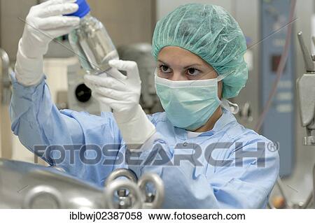 "Pharmaceutical production technician, apprentice, preparation of liquid products, Ursapharm Arzneimittel GmbH, pharmaceutical products company, Saarbruecken, Saarland, Germany, Europe" View Large Photo Image Stock Photo - "Pharmaceutical production technician, apprentice, preparation of liquid products, Ursapharm Arzneimittel GmbH, pharmaceutical products company, Saarbruecken, Saarland, Germany, Europe". Fotosearch
