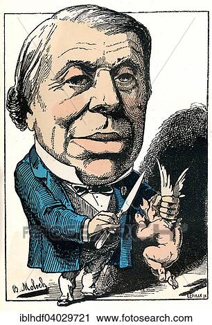 "Philippe Ricord, a French physician, political caricature, 1882, by Alphonse Hector Colomb pseudonym B. Moloch, a French caricaturist" View Large Photo Image Stock Image - "Philippe Ricord, a French physician, political caricature, 1882, by Alphonse Hector Colomb pseudonym B. Moloch, a French caricaturist". Fotosearch