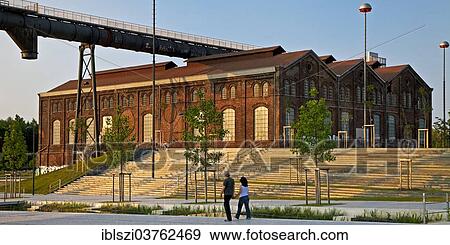 Stock Photo - "Phoenix Hall on the site of the former Phoenix-West steelworks, Horde, Dortmund, Ruhr district, North Rhine-Westphalia, Germany, Europe". Fotosearch