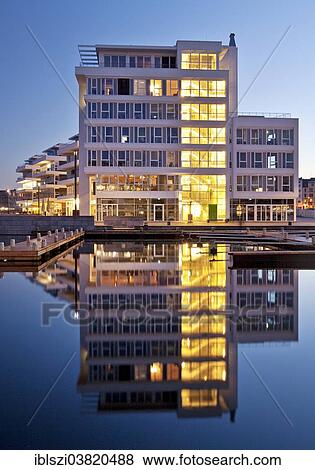 "Phoenix Lake with the Facharztzentrum medical centre at the blue hour, Dortmund, North Rhine-Westphalia, Germany, Europe" View Large Photo Image Stock Photo - "Phoenix Lake with the Facharztzentrum medical centre at the blue hour, Dortmund, North Rhine-Westphalia, Germany, Europe". Fotosearch