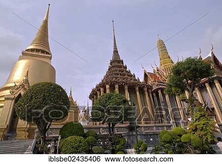 "Phra Sri Rattana Chedim, Phra Mondop and Prasart Phra Thepbidorn, Wat Phra Kaeo, Krung Thep, Bangkok, Thailand, Asia" View Large Photo Image Stock Photograph - "Phra Sri Rattana Chedim, Phra Mondop and Prasart Phra Thepbidorn, Wat Phra Kaeo, Krung Thep, Bangkok, Thailand, Asia". Fotosearch