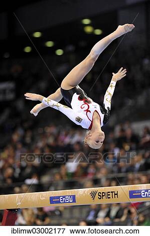 "Pia Tolle, GER, balance beam, EnBW Gymnastics World Cup Women, Porsche Arena, Stuttgart, Baden-Wurttemberg, Germany, Europe" View Large Photo Image Stock Photo - "Pia Tolle, GER, balance beam, EnBW Gymnastics World Cup Women, Porsche Arena, Stuttgart, Baden-Wurttemberg, Germany, Europe". Fotosearch
