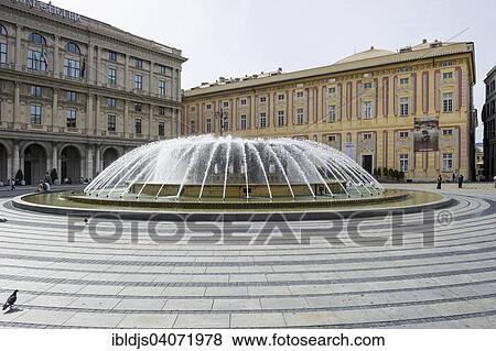 "Piazza de Ferrari and Palazzo Ducale, UNESCO World Heritage Site, Genoa, Liguria, Italy, Europe" View Large Photo Image Stock Photo - "Piazza de Ferrari and Palazzo Ducale, UNESCO World Heritage Site, Genoa, Liguria, Italy, Europe". Fotosearch