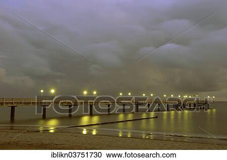 "Pier at dawn, Heiligendamm, Mecklenburg-Western Pomerania, Germany, Europe" View Large Photo Image Stock Image - "Pier at dawn, Heiligendamm, Mecklenburg-Western Pomerania, Germany, Europe". Fotosearch