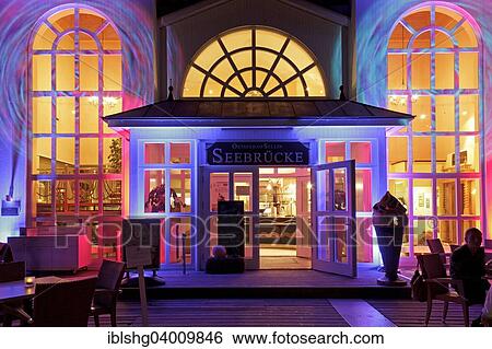 "Pier, Baltic seaside resort Sellin, Rugen, Mecklenburg-Western Pomerania" View Large Photo Image Stock Photograph - "Pier, Baltic seaside resort Sellin, Rugen, Mecklenburg-Western Pomerania". Fotosearch