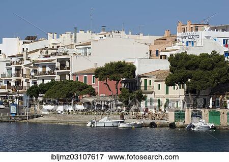 "Pier for fishing boats, Portopetro, Mallorca, Majorca, Balearic Islands, Spain, Europe" View Large Photo Image Stock Photo - "Pier for fishing boats, Portopetro, Mallorca, Majorca, Balearic Islands, Spain, Europe". Fotosearch