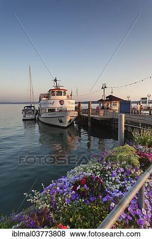 "Pier, Lake Constance, Unteruhldingen, Baden-Wurttemberg, Germany, Europe" View Large Photo Image Stock Photo - "Pier, Lake Constance, Unteruhldingen, Baden-Wurttemberg, Germany, Europe". Fotosearch