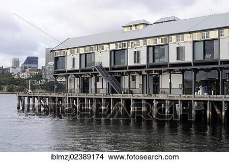 "Pier on Walsh Bay, Dawes Point, Sydney Harbour, Sydney, New South Wales, NSW, Australia, Oceania" View Large Photo Image Picture - "Pier on Walsh Bay, Dawes Point, Sydney Harbour, Sydney, New South Wales, NSW, Australia, Oceania". Fotosearch
