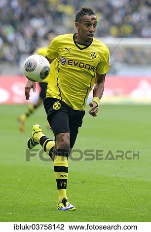 "Pierre-Emerick Aubameyang, BVB, Borussia Moenchengladbach - Borussia Dortmund, 2: 0, Monchengladbach, North Rhine-Westphalia, Germany, Europe" View Large Photo Image Stock Image - "Pierre-Emerick Aubameyang, BVB, Borussia Moenchengladbach - Borussia Dortmund, 2: 0, Monchengladbach, North Rhine-Westphalia, Germany, Europe". Fotosearch