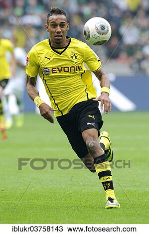 "Pierre-Emerick Aubameyang, BVB, Borussia Moenchengladbach - Borussia Dortmund, 2: 0, Monchengladbach, North Rhine-Westphalia, Germany, Europe" View Large Photo Image Stock Image - "Pierre-Emerick Aubameyang, BVB, Borussia Moenchengladbach - Borussia Dortmund, 2: 0, Monchengladbach, North Rhine-Westphalia, Germany, Europe". Fotosearch
