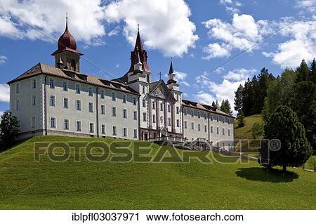 Stock Image - "Pietralba Monastery, South Tyrol province, Trentino-Alto Adige, Italy, Europe". Fotosearch