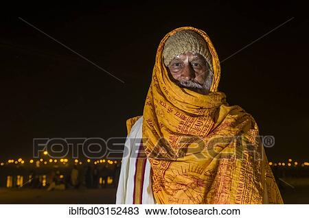 "Pilgrim at night at the Sangam, the confluence of the rivers Ganges, Yamuna and Saraswati, during Kumbha Mela festival, Allahabad, Uttar Pradesh, India, Asia" View Large Photo Image Stock Image - "Pilgrim at night at the Sangam, the confluence of the rivers Ganges, Yamuna and Saraswati, during Kumbha Mela festival, Allahabad, Uttar Pradesh, India, Asia". Fotosearch