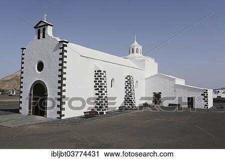 "Pilgrimage chapel Ermita de los Dolores or Nuestra Senora de los Dolores, Mancha Blanca, Lanzarote, Canary Islands, Spain, Europe" View Large Photo Image Stock Image - "Pilgrimage chapel Ermita de los Dolores or Nuestra Senora de los Dolores, Mancha Blanca, Lanzarote, Canary Islands, Spain, Europe". Fotosearch