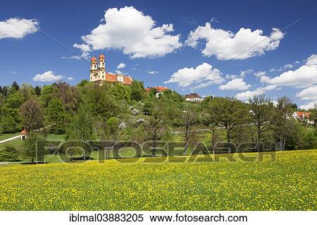 "Pilgrimage Church of Schonberg, Ellwangen, Baden-Wurttemberg, Germany, Europe" View Large Photo Image Stock Photography - "Pilgrimage Church of Schonberg, Ellwangen, Baden-Wurttemberg, Germany, Europe". Fotosearch