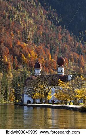 "Pilgrimage church of St. Bartholoma am Konigssee, Berchtesgadener Land district, Upper Bavaria, Bavaria, Germany, Europe" View Large Photo Image Stock Photo - "Pilgrimage church of St. Bartholoma am Konigssee, Berchtesgadener Land district, Upper Bavaria, Bavaria, Germany, Europe". Fotosearch