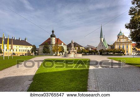 "Pilgrimage Church of St. Mary Magdalene and the Shrine of Our Lady of Altoetting, also known as the Chapel of Grace, on Kapellplatz square, Altotting, Upper Bavaria, Bavaria, Germany, Europe" View Large Photo Image Stock Photo - "Pilgrimage Church of St. Mary Magdalene and the Shrine of Our Lady of Altoetting, also known as the Chapel of Grace, on Kapellplatz square, Altotting, Upper Bavaria, Bavaria, Germany, Europe". Fotosearch