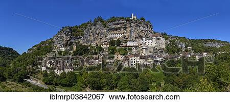 "Pilgrimage town of Rocamadour, department of Lot, Midi-Pyrenees, France, Europe" View Large Photo Image Stock Photo - "Pilgrimage town of Rocamadour, department of Lot, Midi-Pyrenees, France, Europe". Fotosearch