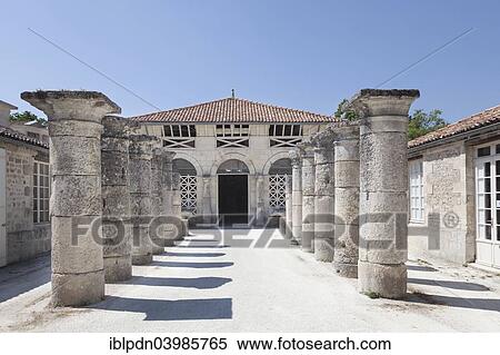"Pillars line the entrance to the Archaeological Museum, Saintes, Poitou-Charentes, France, Europe" View Large Photo Image Stock Photography - "Pillars line the entrance to the Archaeological Museum, Saintes, Poitou-Charentes, France, Europe". Fotosearch