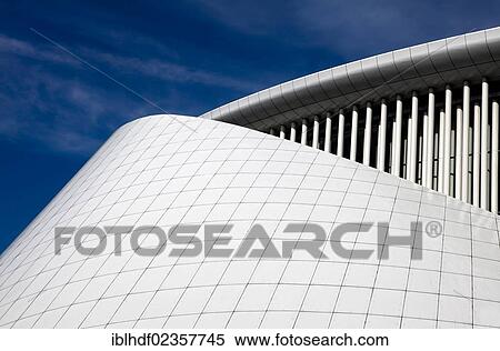 "Pillars of the Philharmonie Luxembourg, Place de l'Europe, European quarter, Kirchberg plateau, Luxembourg City, Europe, PublicGround" View Large Photo Image Stock Photography - "Pillars of the Philharmonie Luxembourg, Place de l'Europe, European quarter, Kirchberg plateau, Luxembourg City, Europe, PublicGround". Fotosearch