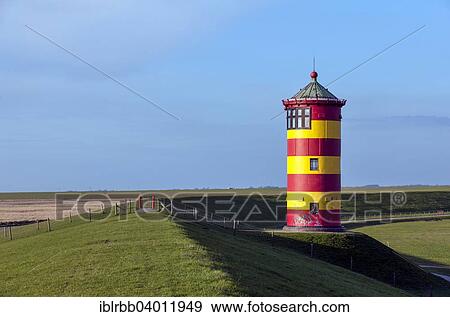 "Pilsum Lighthouse, 1890, Pilsum, Krummhorn, East Frisia, Lower Saxony, Germany, Europe" View Large Photo Image Stock Photo - "Pilsum Lighthouse, 1890, Pilsum, Krummhorn, East Frisia, Lower Saxony, Germany, Europe". Fotosearch