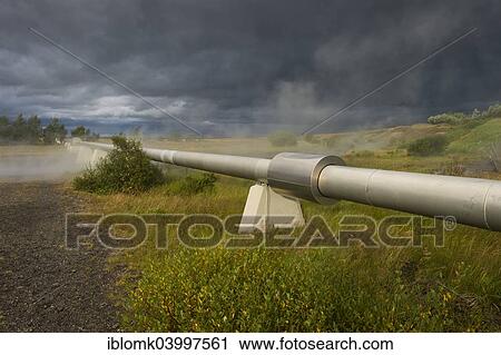 "Pipeline with boiling water for the supply of Akranes and Borgarnes, Deildartunguhver, highest-flow hot spring of Iceland with 180 liters of boiling water per second, Reykholtsdalur, Iceland, Europe" View Large Photo Image Stock Image - "Pipeline with boiling water for the supply of Akranes and Borgarnes, Deildartunguhver, highest-flow hot spring of Iceland with 180 liters of boiling water per second, Reykholtsdalur, Iceland, Europe". Fotosearch