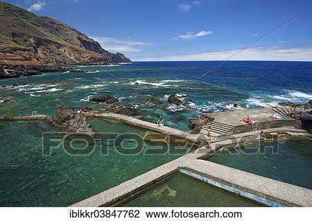 "Piscinas de la Fajana, natural swimming pools, Barlovento, La Palma, Canary Islands, Spain, Europe" View Large Photo Image Stock Image - "Piscinas de la Fajana, natural swimming pools, Barlovento, La Palma, Canary Islands, Spain, Europe". Fotosearch