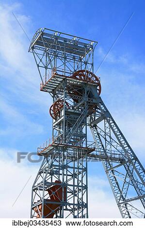 "Pit, mine, headframe, Saint-Eloy les Mines, Departement Puy-de-Dome, Auvergne, France, Europe" View Large Photo Image Stock Image - "Pit, mine, headframe, Saint-Eloy les Mines, Departement Puy-de-Dome, Auvergne, France, Europe". Fotosearch
