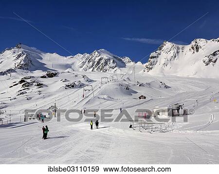 "Pitztal Glacier, ski area, Wildspitzbahn gondola lift, left, Brunnenkogel ski lift, Hinterer und Vorderer Brunnenkogel mountains, Mittelbergferner Mountain, Pitz Valley, Tyrol, Austria, Europe" View Large Photo Image Stock Photo - "Pitztal Glacier, ski area, Wildspitzbahn gondola lift, left, Brunnenkogel ski lift, Hinterer und Vorderer Brunnenkogel mountains, Mittelbergferner Mountain, Pitz Valley, Tyrol, Austria, Europe". Fotosearch