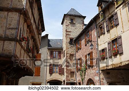 "Place au Ble, La Canourgue, Lot valley, Lozere, France, Europe" View Large Photo Image Stock Image - "Place au Ble, La Canourgue, Lot valley, Lozere, France, Europe". Fotosearch