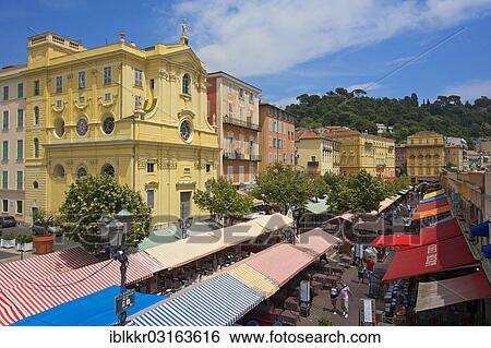 "Place Charles, old town, Nice, French Riviera, Alpes-Maritimes, Provence-Alpes-Cote d? ÇÖAzur, France, Europe" View Large Photo Image Stock Photograph - "Place Charles, old town, Nice, French Riviera, Alpes-Maritimes, Provence-Alpes-Cote d? ÇÖAzur, France, Europe". Fotosearch
