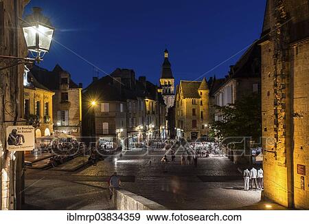 "Place de la Liberte in Sarlat-la-Caneda, Perigord Noir, Dordogne, Aquitaine, France, Europe" View Large Photo Image Stock Photo - "Place de la Liberte in Sarlat-la-Caneda, Perigord Noir, Dordogne, Aquitaine, France, Europe". Fotosearch