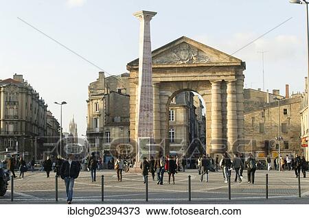 "Place de la Victoire, Porte d'Aquitaine, Bordeaux, UNESCO World Heritage Site, Gironde, Aquitaine, France, Europe" View Large Photo Image Stock Image - "Place de la Victoire, Porte d'Aquitaine, Bordeaux, UNESCO World Heritage Site, Gironde, Aquitaine, France, Europe". Fotosearch