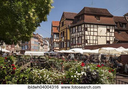 Stock Photograph - "Place de l'Ancienne Douane, Koifhusplatz square, historic centre, Colmar, Alsace, France, Europe". Fotosearch