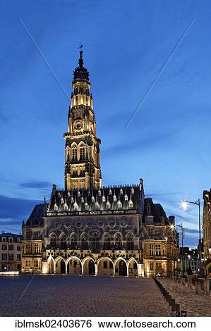 "Place des Heros square in Arras, Town Hall, Via Francigena, Pas-de-Calais department, North Pas-de-Calais region, France, Europe" View Large Photo Image Stock Photograph - "Place des Heros square in Arras, Town Hall, Via Francigena, Pas-de-Calais department, North Pas-de-Calais region, France, Europe". Fotosearch