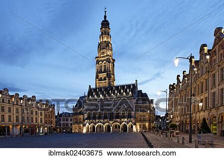 "Place des Heros square in Arras, Town Hall, Via Francigena, Pas-de-Calais department, North Pas-de-Calais region, France, Europe" View Large Photo Image Stock Photography - "Place des Heros square in Arras, Town Hall, Via Francigena, Pas-de-Calais department, North Pas-de-Calais region, France, Europe". Fotosearch
