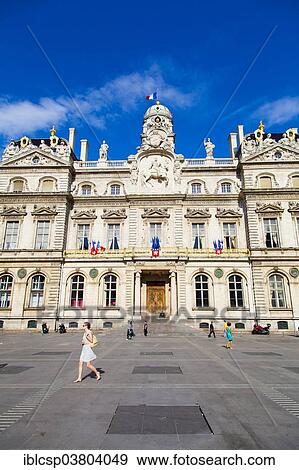 "Place des Terreaux square, Lyon, Rhone-Alpes, France, Europe" View Large Photo Image Stock Photo - "Place des Terreaux square, Lyon, Rhone-Alpes, France, Europe". Fotosearch