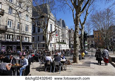 "Place Jean Jaures square, Saint Etienne, Loire, Rhone-Alpes, France, Europe" View Large Photo Image Stock Image - "Place Jean Jaures square, Saint Etienne, Loire, Rhone-Alpes, France, Europe". Fotosearch