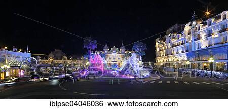 "Place the Monte-Carlo Casino with Casino, Hotel de Paris and the Cafe de Paris at Christmas time with illuminated Christmas trees, Monte-Carlo, Principality of Monaco" View Large Photo Image Stock Photograph - "Place the Monte-Carlo Casino with Casino, Hotel de Paris and the Cafe de Paris at Christmas time with illuminated Christmas trees, Monte-Carlo, Principality of Monaco". Fotosearch
