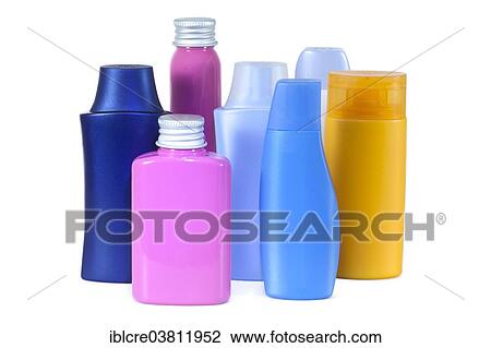 "Plastic bottles, cosmetic products" View Large Photo Image Stock Image - "Plastic bottles, cosmetic products". Fotosearch