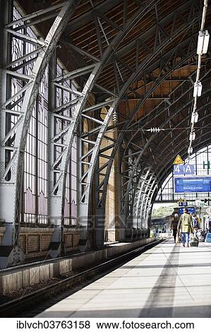 "Platform, Hamburg Dammtor railway station, Hamburg, Hamburg, Germany, Europe" View Large Photo Image Stock Photo - "Platform, Hamburg Dammtor railway station, Hamburg, Hamburg, Germany, Europe". Fotosearch