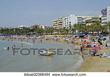 "Platja de Llevant or Playa de Levante, beach in Salou, Tarragona province, Catalonia, Spain, Europe, PublicGround, Europe" View Large Photo Image Picture - "Platja de Llevant or Playa de Levante, beach in Salou, Tarragona province, Catalonia, Spain, Europe, PublicGround, Europe". Fotosearch