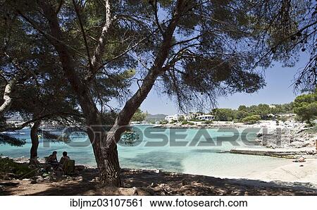 "Platja S'Arenal beach, Portocolom, Mallorca, Majorca, Balearic Islands, Spain, Europe" View Large Photo Image Stock Image - "Platja S'Arenal beach, Portocolom, Mallorca, Majorca, Balearic Islands, Spain, Europe". Fotosearch