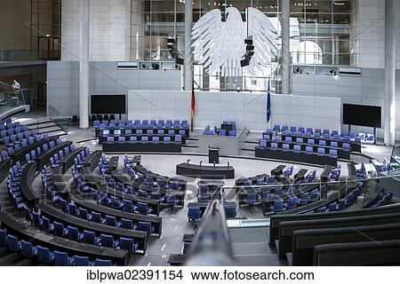 "Plenary hall of the German federal government in the Reichstag Building, Berlin, Germany, Europe" View Large Photo Image Picture - "Plenary hall of the German federal government in the Reichstag Building, Berlin, Germany, Europe". Fotosearch