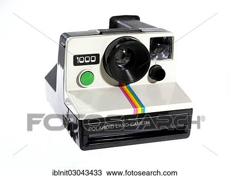 Stock Image - "Polaroid 1000, instant camera". Fotosearch