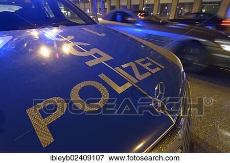 "Police control, police cars at night, Theodor-Heuss-Strasse, Stuttgart, Baden-Wuerttemberg, Germany, Europe" View Large Photo Image Stock Photo - "Police control, police cars at night, Theodor-Heuss-Strasse, Stuttgart, Baden-Wuerttemberg, Germany, Europe". Fotosearch