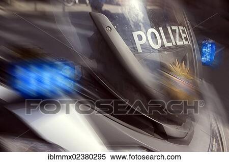 "Police motorcycle, Germany, Europe" View Large Photo Image Stock Photography - "Police motorcycle, Germany, Europe". Fotosearch