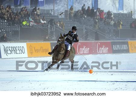 "Polo tournament, 28th St. Moritz Polo World Cup on Snow on the frozen Lake St. Moritz, St. Moritz, Engadin, Graubunden, Switzerland, Europe" View Large Photo Image Stock Image - "Polo tournament, 28th St. Moritz Polo World Cup on Snow on the frozen Lake St. Moritz, St. Moritz, Engadin, Graubunden, Switzerland, Europe". Fotosearch