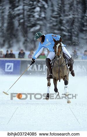 "Polo tournament, 28th St. Moritz Polo World Cup on Snow on the frozen Lake St. Moritz, St. Moritz, Engadin, Graubunden, Switzerland, Europe" View Large Photo Image Stock Photography - "Polo tournament, 28th St. Moritz Polo World Cup on Snow on the frozen Lake St. Moritz, St. Moritz, Engadin, Graubunden, Switzerland, Europe". Fotosearch